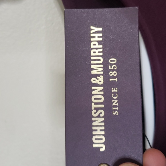 Johnson & Murphy Side Tie Dress M In Dark Grape - Picture 5 of 5